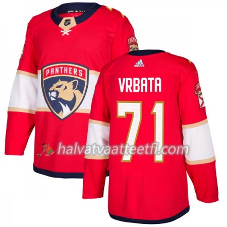 Miesten NHL Florida Panthers Pelipaita Radim Vrbata 71 Adidas 2017-2018 Punainen Authentic Miesten NHL Florida Panthers Pelipaita Radim Vrbata 71 Adidas 2017-2018 Punainen Authentic